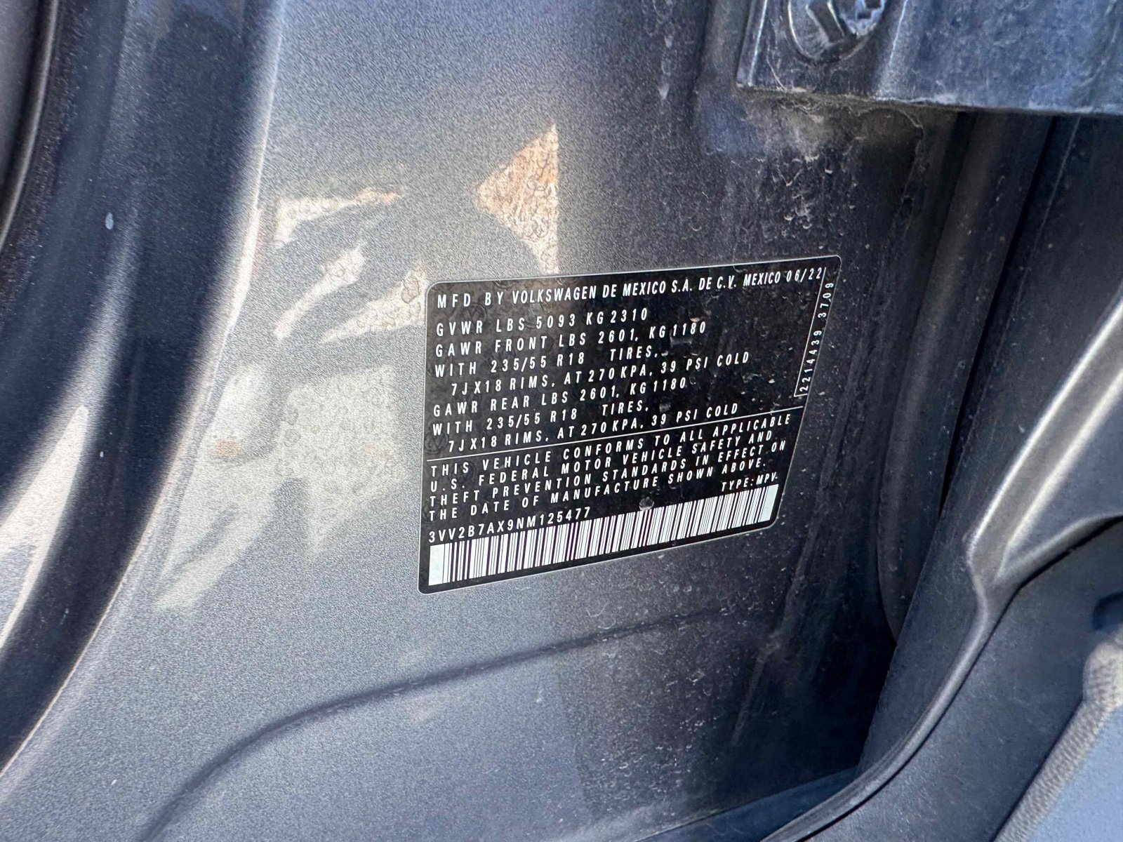 Used 2022 Volkswagen Tiguan SE image 35