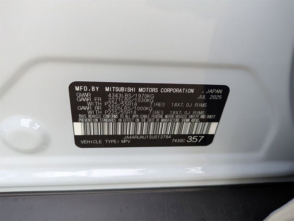 New 2025 Mitsubishi Outlander Sport AWD image 31