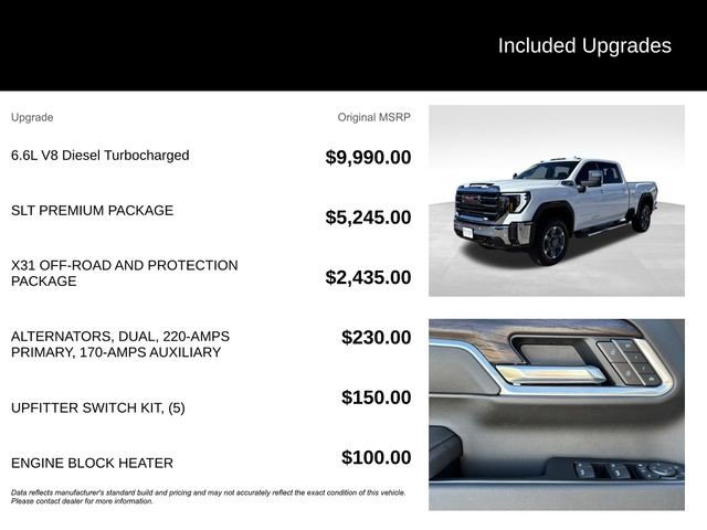 Certified 2026 GMC Sierra 3500 SLT w/ SLT Premium Package image 3