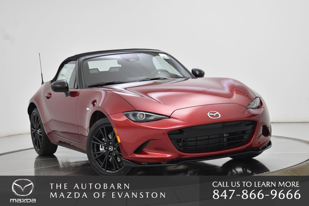 New 2026 MAZDA MX-5 Miata Club w/ Interior Package