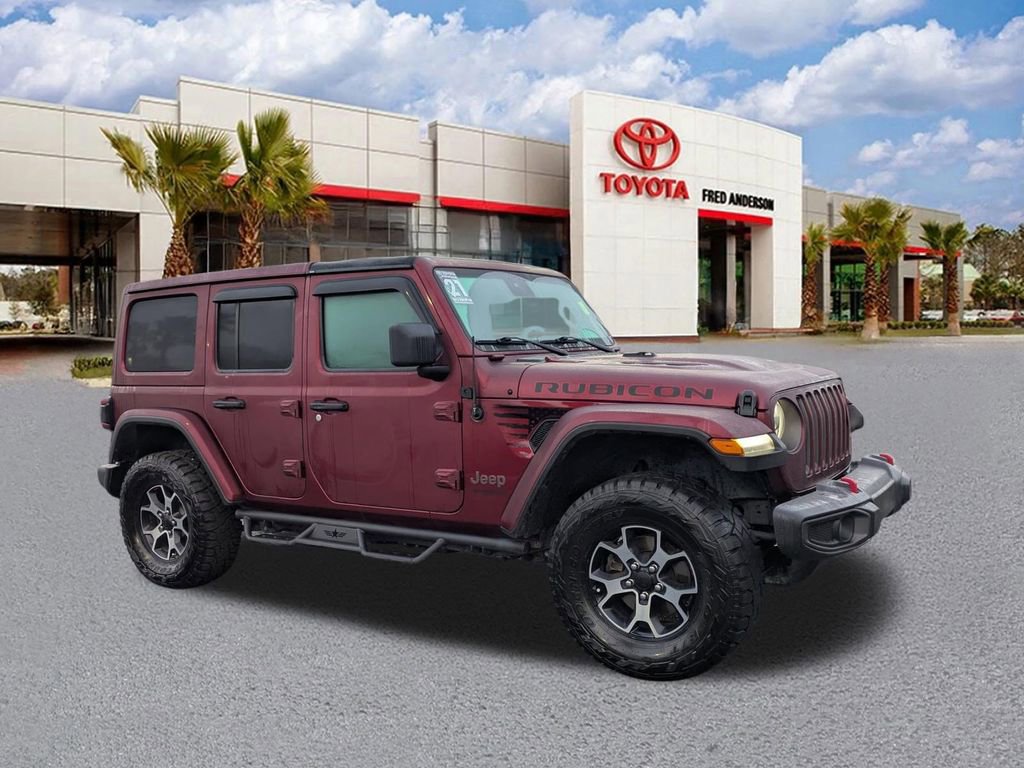 Used 2021 Jeep Wrangler Unlimited Rubicon image 2