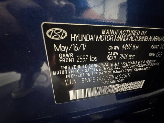 Used 2018 Hyundai Sonata Limited w/ Cargo Package FWD image 27