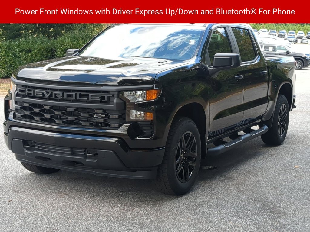 New 2026 Chevrolet Silverado 1500 Custom w/ Turbomax Blackout Package AWD/4WD image 10