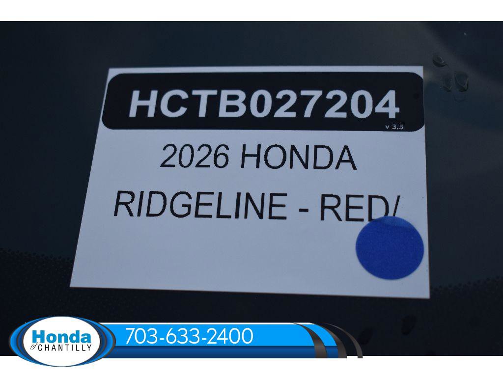 New 2026 Honda Ridgeline RTL image 35