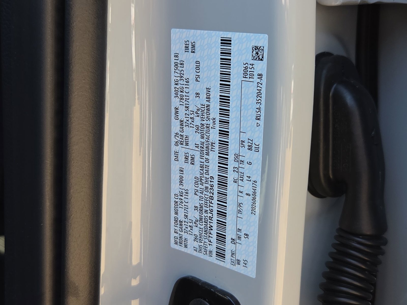 Used 2026 Ford F150 Raptor w/ Equipment Group 803A Raptor R AWD/4WD image 37