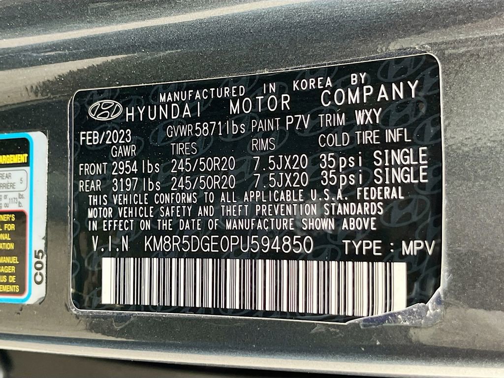 Used 2023 Hyundai Palisade Limited w/ Cargo Package AWD/4WD image 36