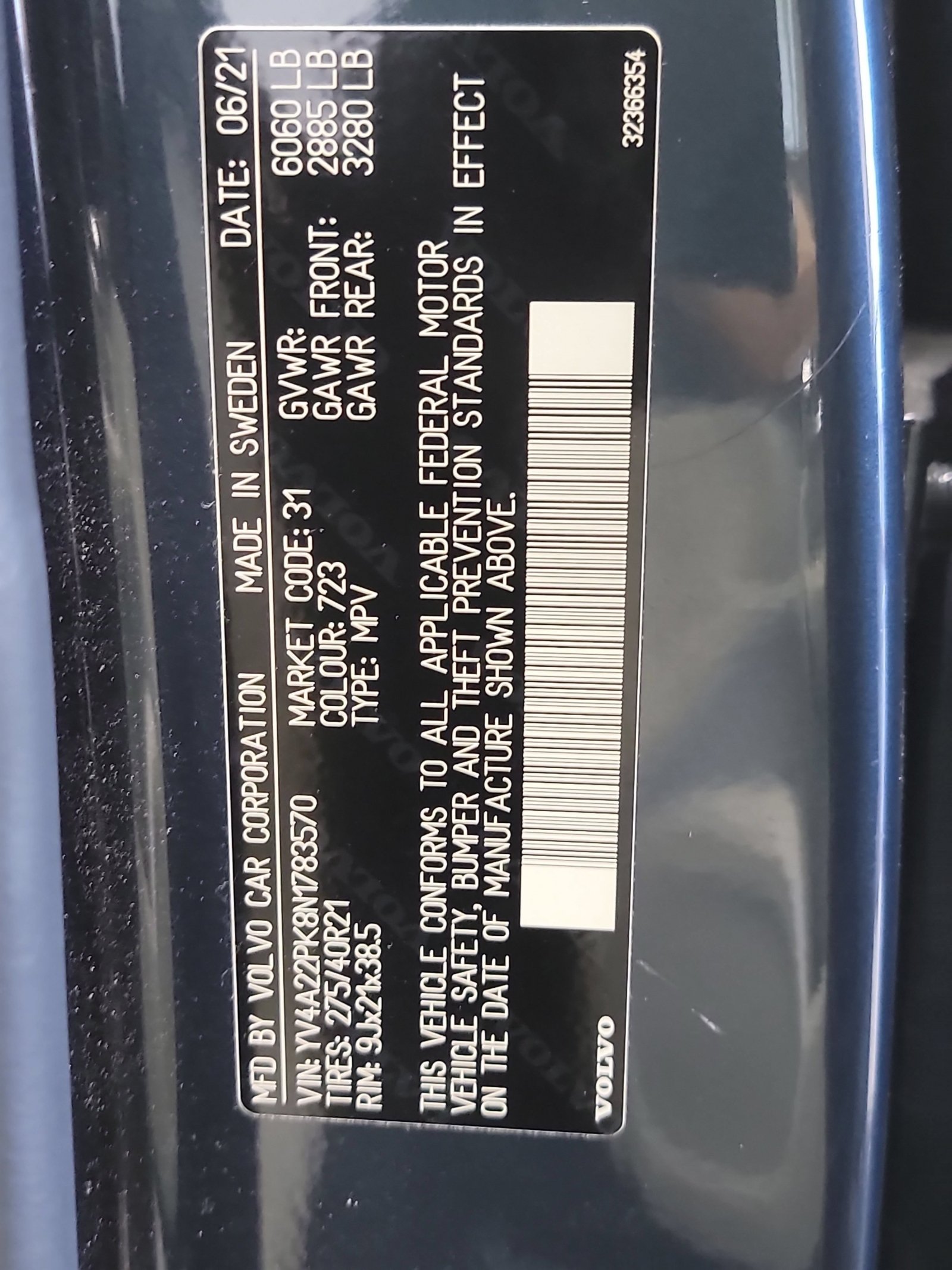 Used 2022 Volvo XC90 T6 Momentum w/ Climate Package AWD/4WD image 33