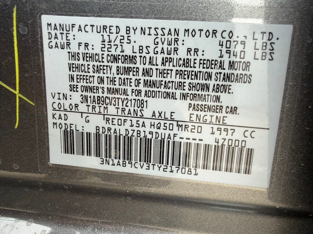 New 2026 Nissan Sentra SV image 32