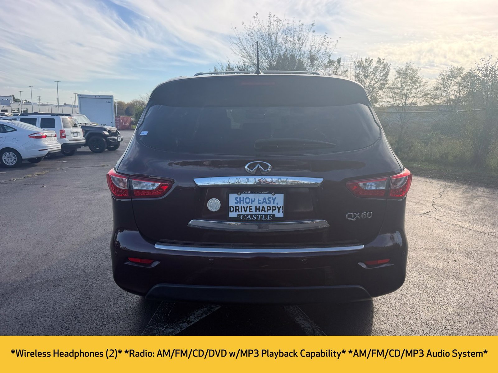 Used 2015 INFINITI QX60 Luxe w/ Deluxe Touring Package AWD/4WD image 8