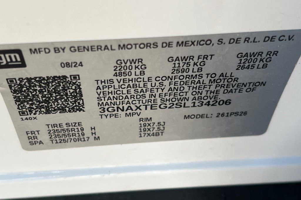 Used 2025 Chevrolet Equinox RS w/ Safety and Technology Package AWD/4WD image 26