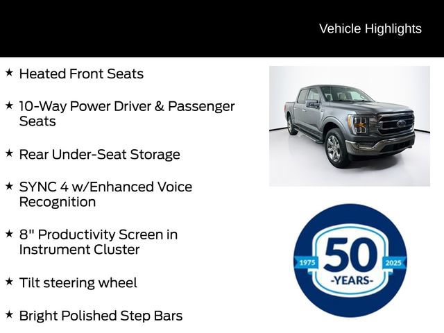 Certified 2023 Ford F150 XLT w/ Equipment Group 302A High AWD/4WD image 16