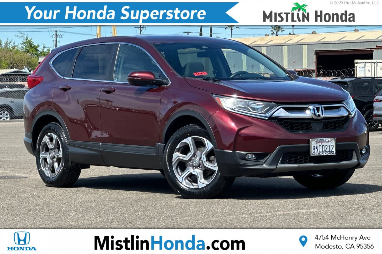 Certified 2019 Honda CR-V EX