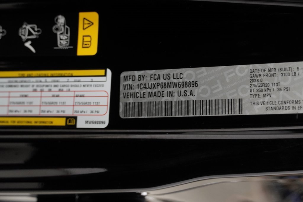 Certified 2021 Jeep Wrangler Unlimited Sahara w/ Cold Weather Group image 56