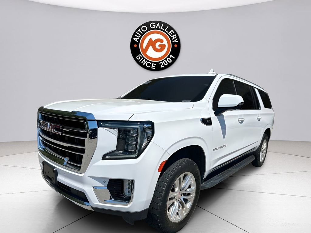 Used 2021 GMC Yukon XL SLT w/ SLT Luxury Package image 3