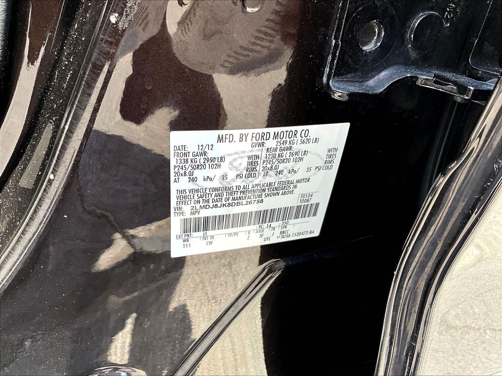 Used 2013 Lincoln MKX AWD image 17