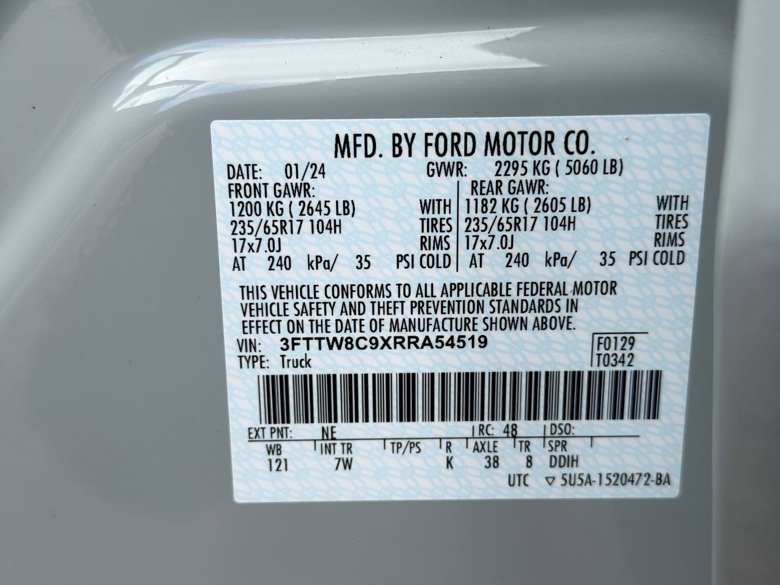 Used 2024 Ford Maverick Tremor w/ Tremor Off-Road Package AWD/4WD image 43
