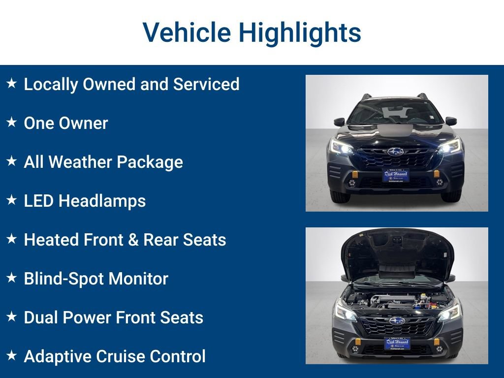 Used 2022 Subaru Outback Wilderness w/ Wilderness Package AWD/4WD image 3