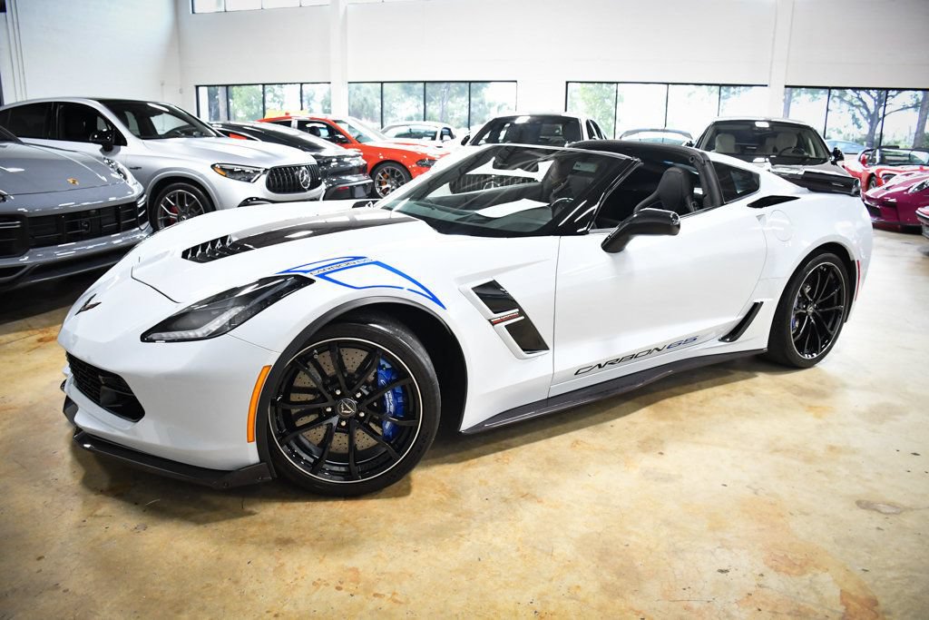 Used 2018 Chevrolet Corvette Grand Sport w/ Carbon 65 Edition RWD image 2