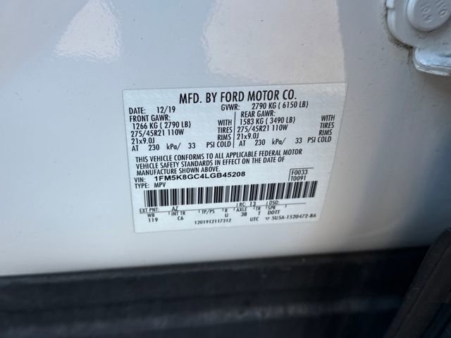 Used 2020 Ford Explorer ST w/ ST Street Pack image 24