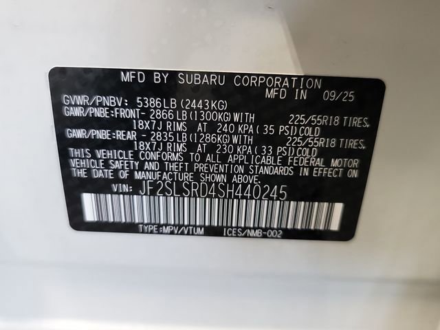 New 2025 Subaru Forester Limited w/ Popular Package image 35