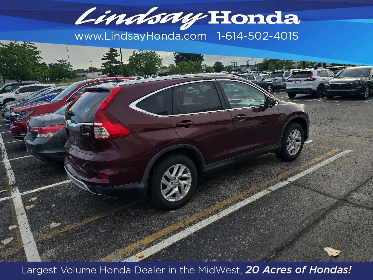 Used 2016 Honda CR-V EX-L image 3