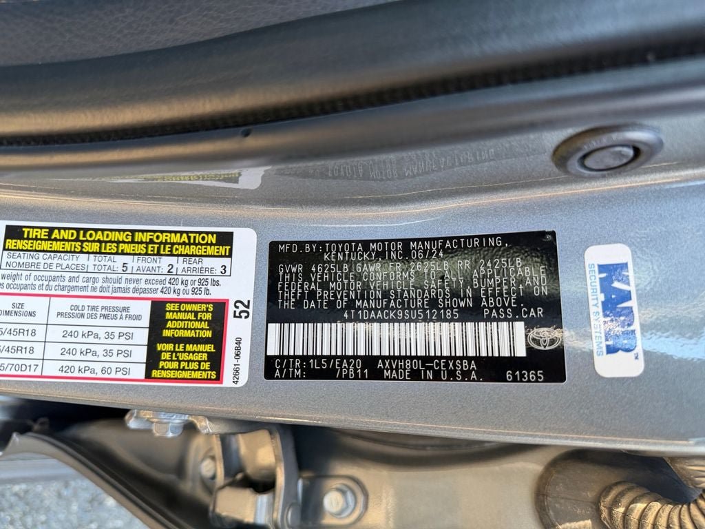Used 2025 Toyota Camry SE w/ Multimedia Upgrade Package FWD image 36