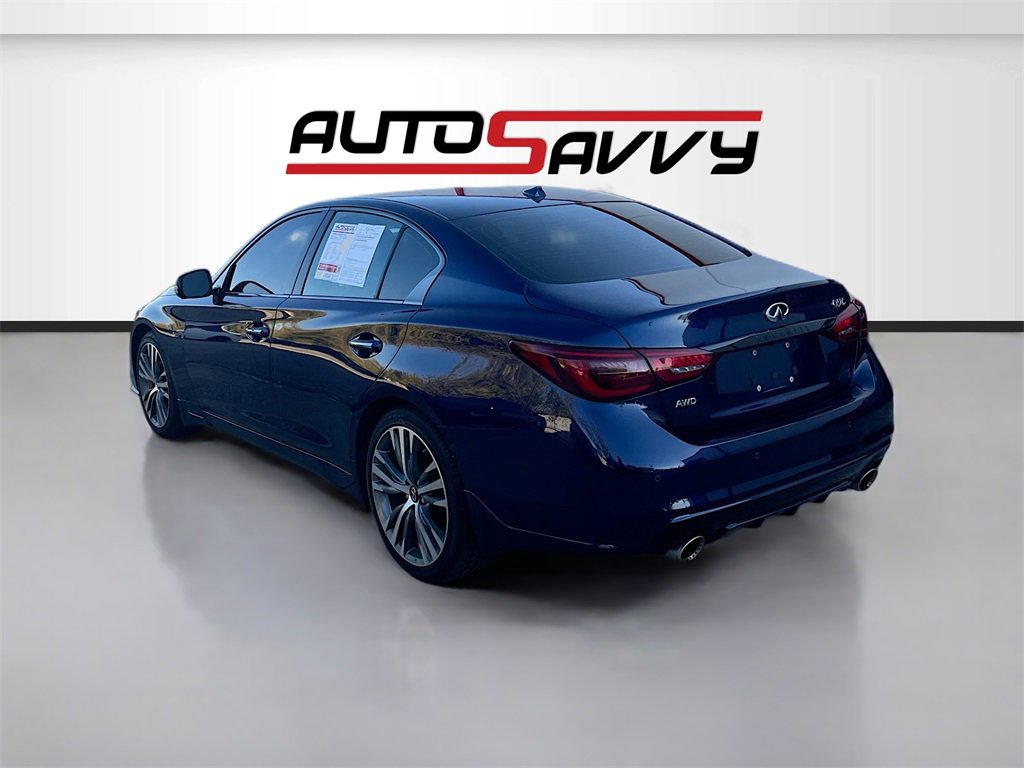 Used 2022 INFINITI Q50 Red Sport 400 image 5