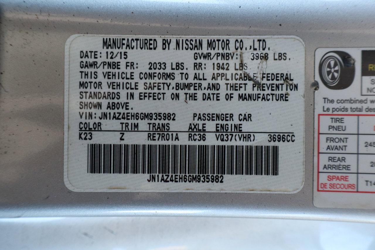 Used 2016 Nissan 370Z NISMO image 26