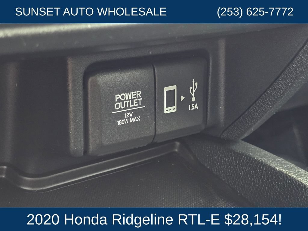 Used 2020 Honda Ridgeline RTL-E image 42