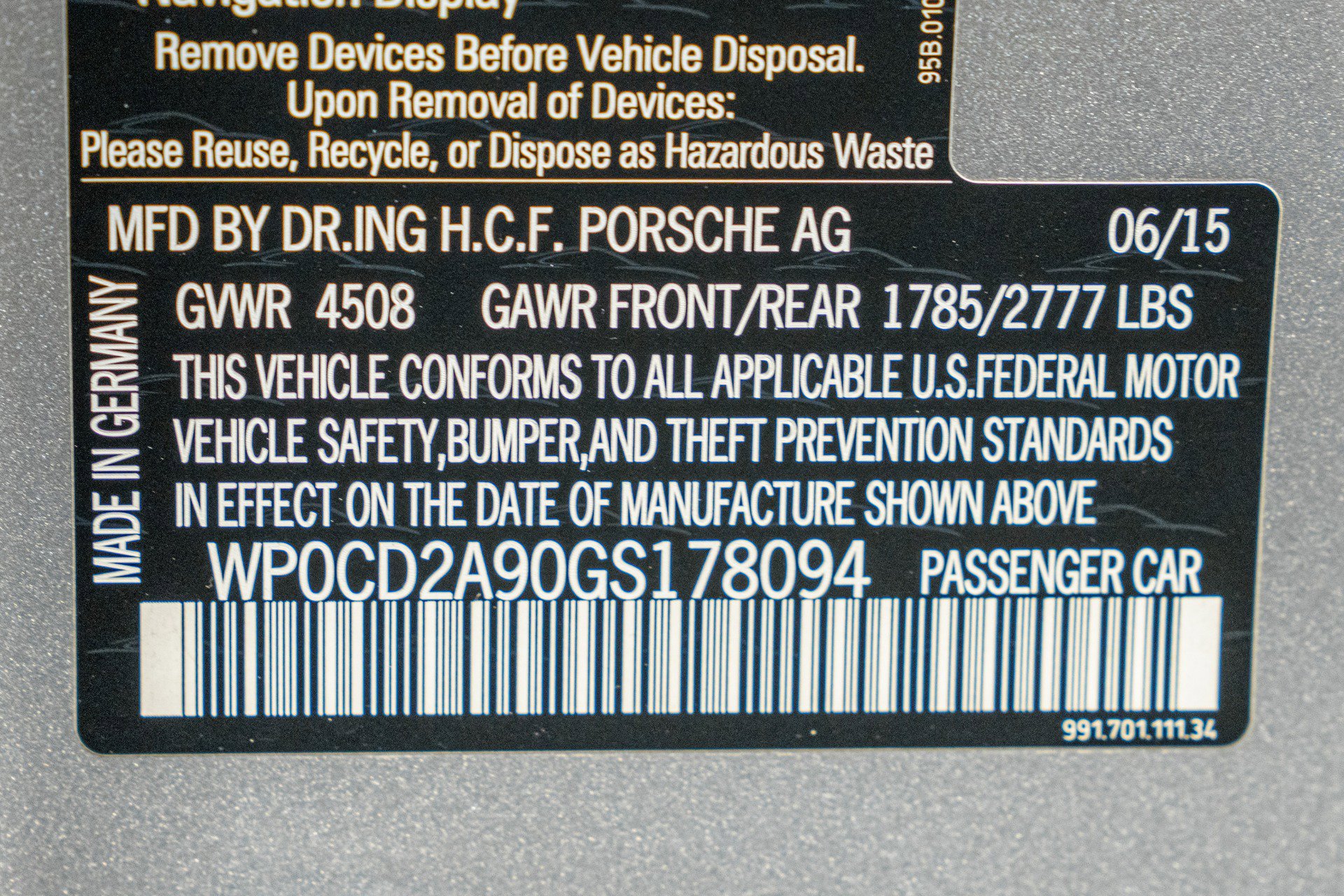 Used 2016 Porsche 911 Turbo S image 19