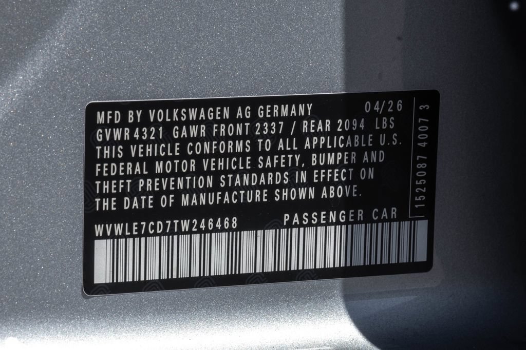 New 2026 Volkswagen GTI S FWD image 43