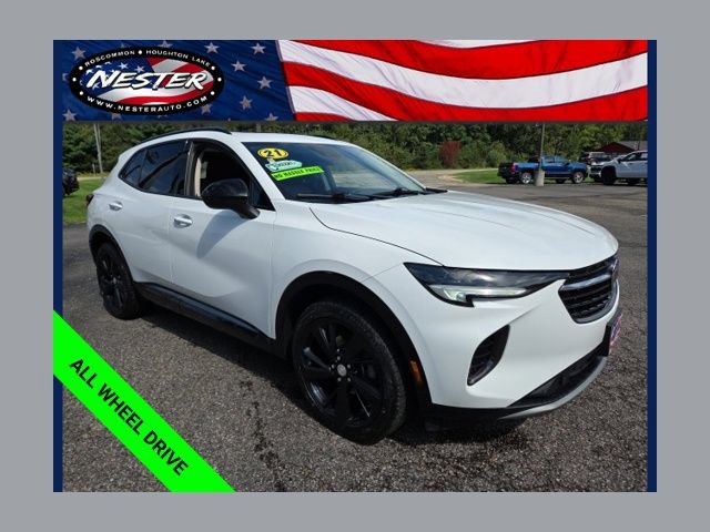 Used 2021 Buick Envision Essence w/ Sport Touring Package AWD/4WD image 1