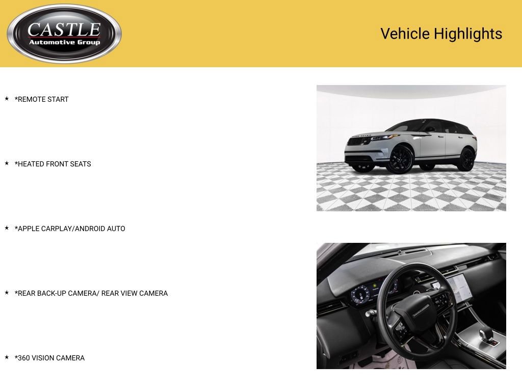 Used 2025 Land Rover Range Rover Velar S AWD/4WD image 3