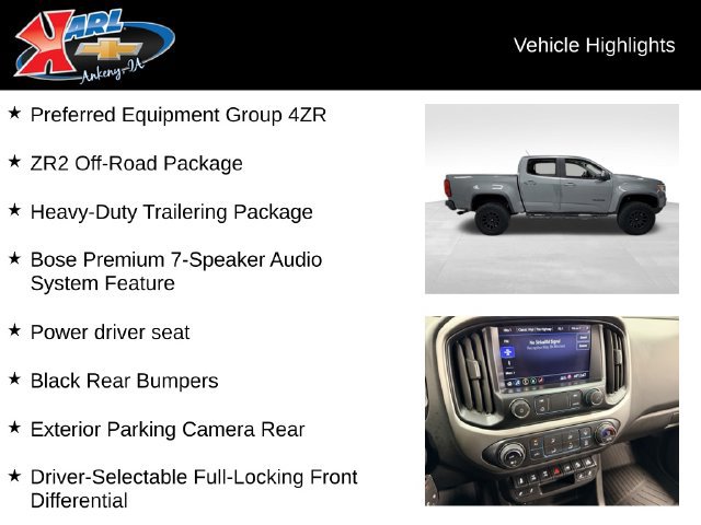 Certified 2021 Chevrolet Colorado ZR2 AWD/4WD image 2
