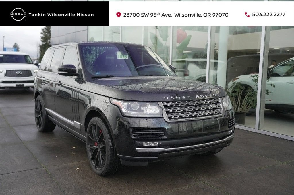 Used 2015 Land Rover Range Rover Supercharged AWD/4WD image 1