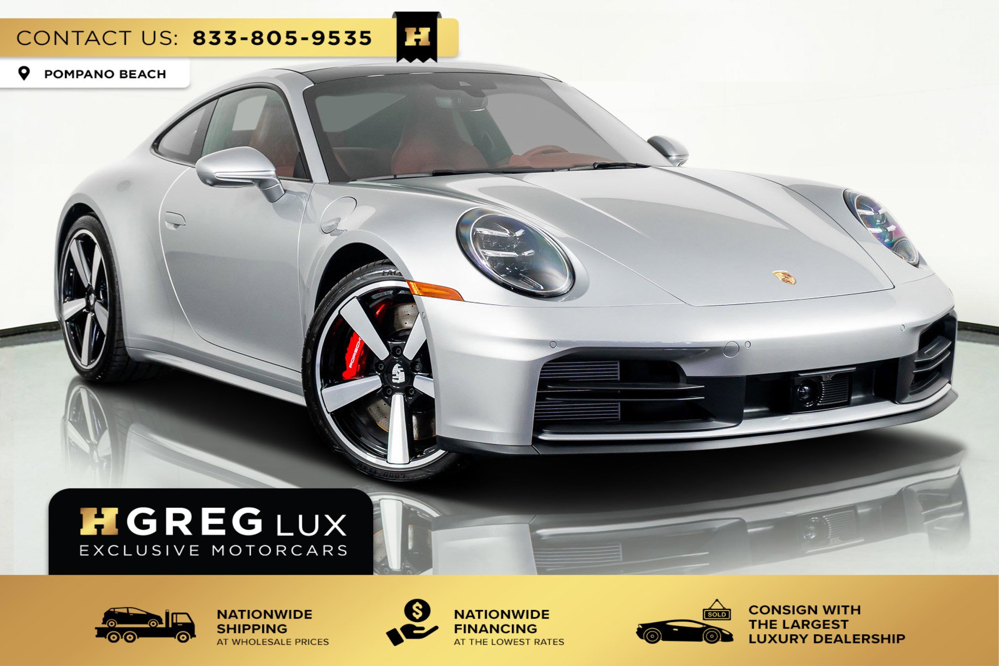 Used 2025 Porsche 911 Carrera S w/ Premium Package RWD image 1