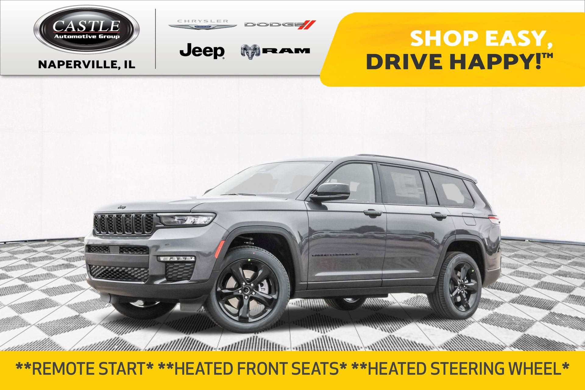 New 2025 Jeep Grand Cherokee L Limited w/ Black Appearance Package