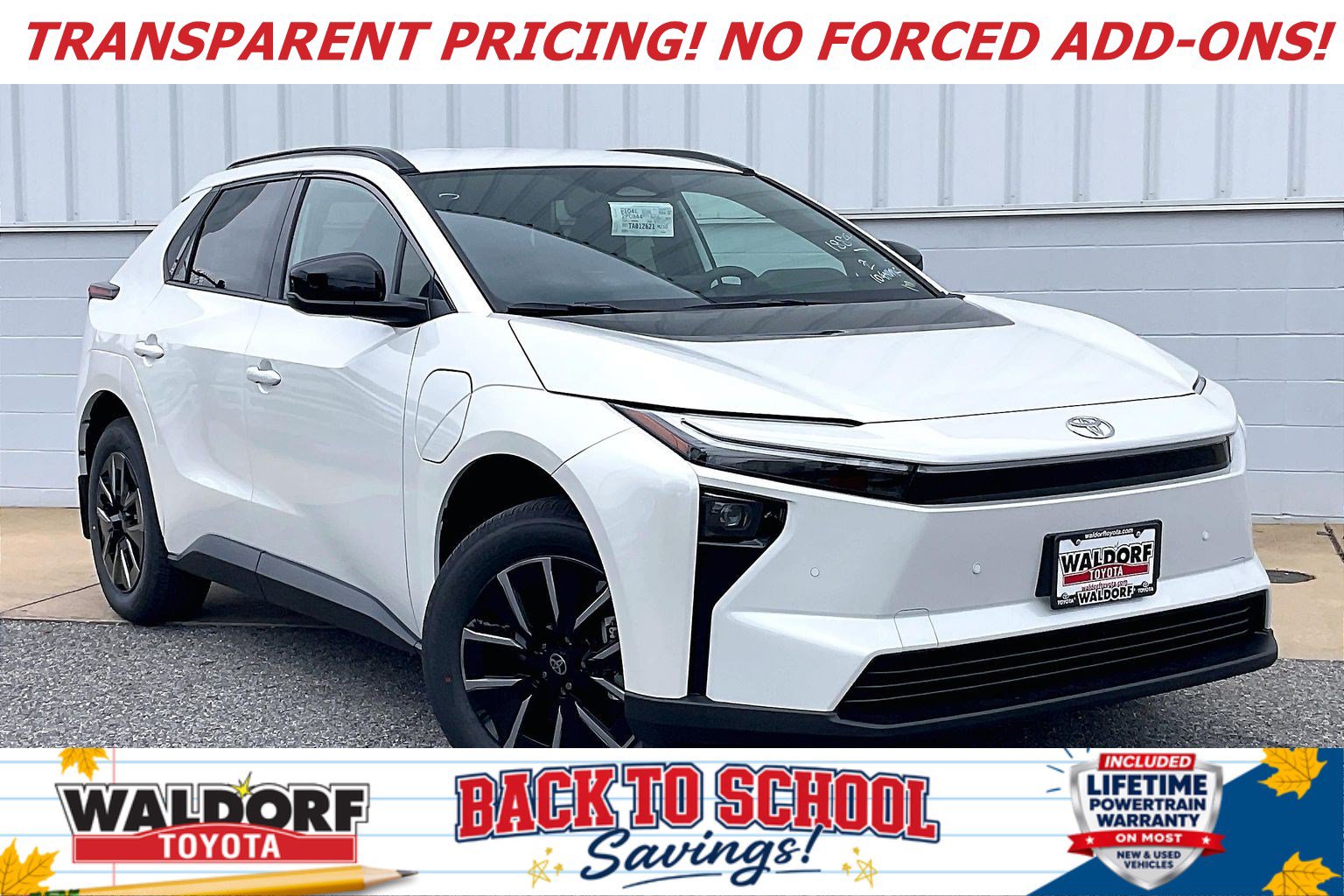 New 2026 Toyota bZ FWD image 1