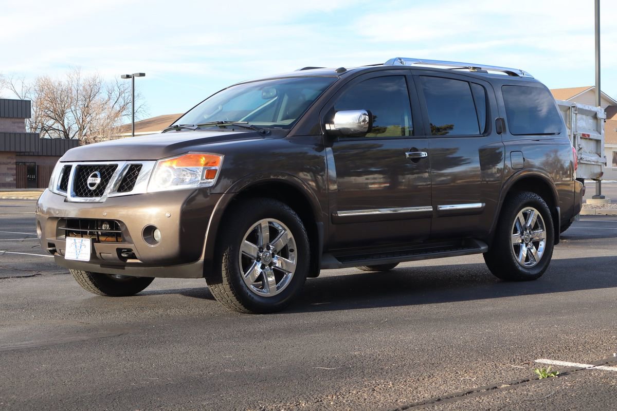Used 2014 Nissan Armada Platinum w/ 2nd Row Captain Seat Package image 11