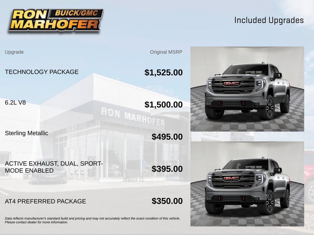 New 2026 GMC Sierra 1500 AT4 w/ Technology Package AWD/4WD image 6