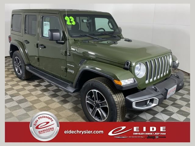 Used 2023 Jeep Wrangler Sahara image 1