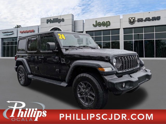 Certified 2024 Jeep Wrangler Unlimited Sport
