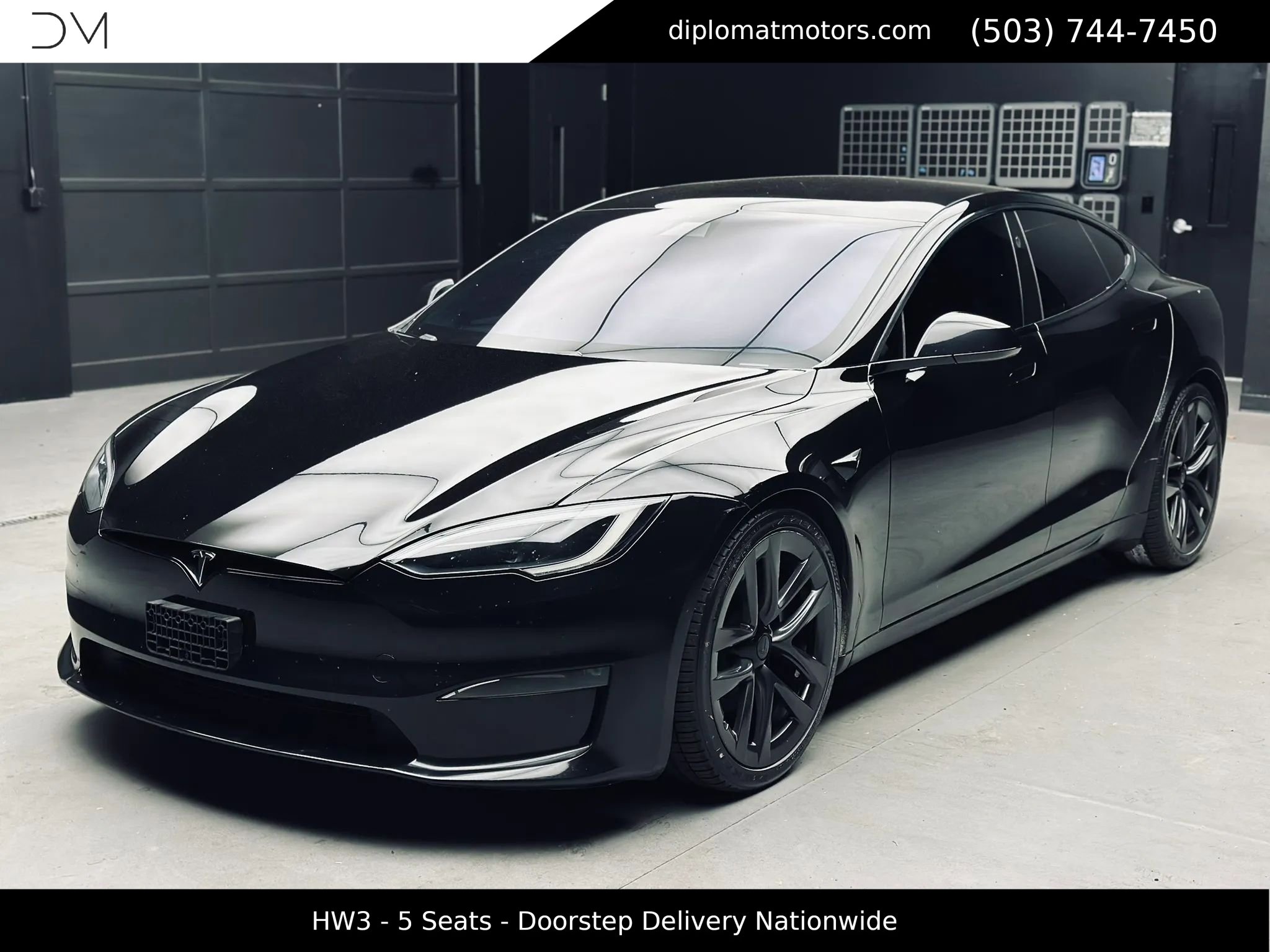 Used 2022 Tesla Model S Standard Range AWD/4WD image 1