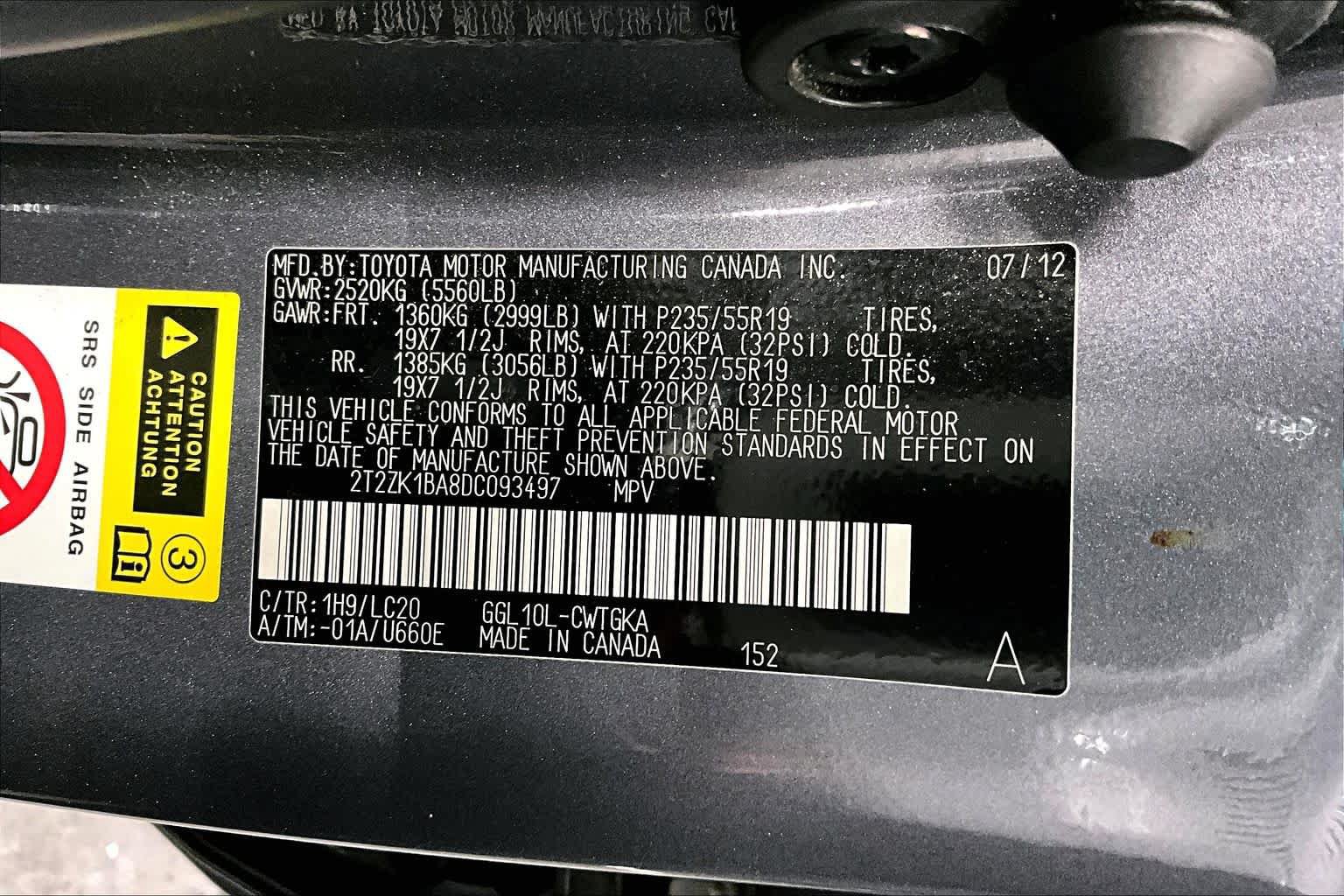 Used 2013 Lexus RX 350 FWD w/ Navigation Pkg image 36