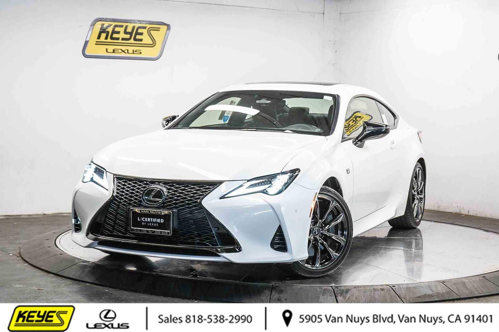 Used 2021 Lexus RC 350 F Sport