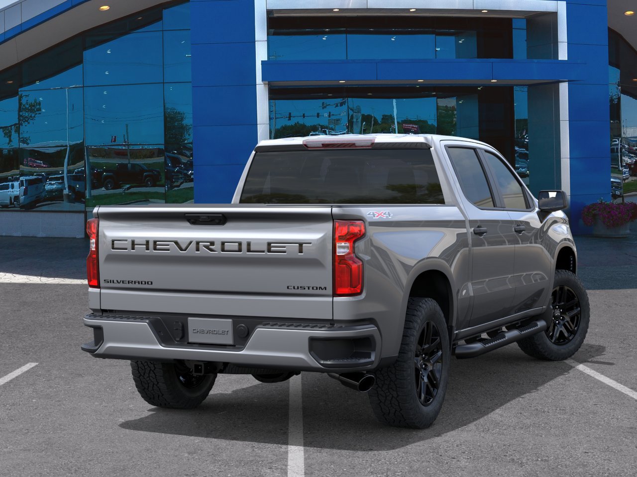 New 2026 Chevrolet Silverado 1500 Custom w/ Turbomax Blackout Package AWD/4WD image 28