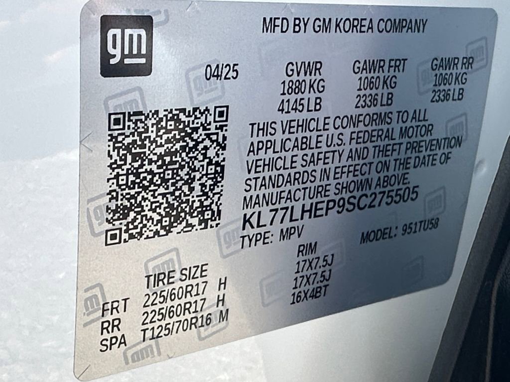 Certified 2025 Chevrolet Trax LT FWD image 19