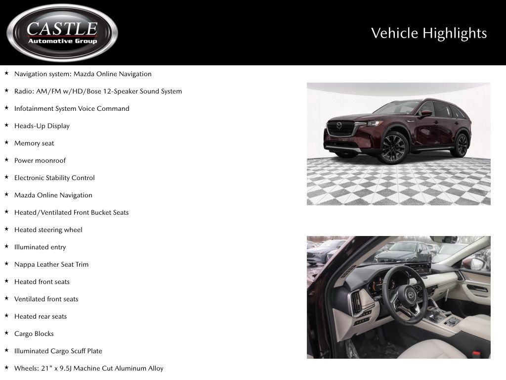 New 2026 MAZDA CX-90 Plug-In Hybrid w/ Premium Plus image 4