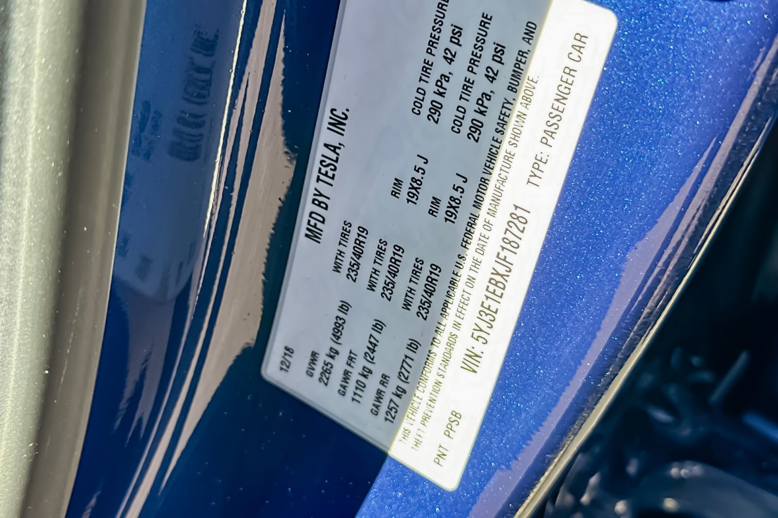 Used 2018 Tesla Model 3 Long Range image 39