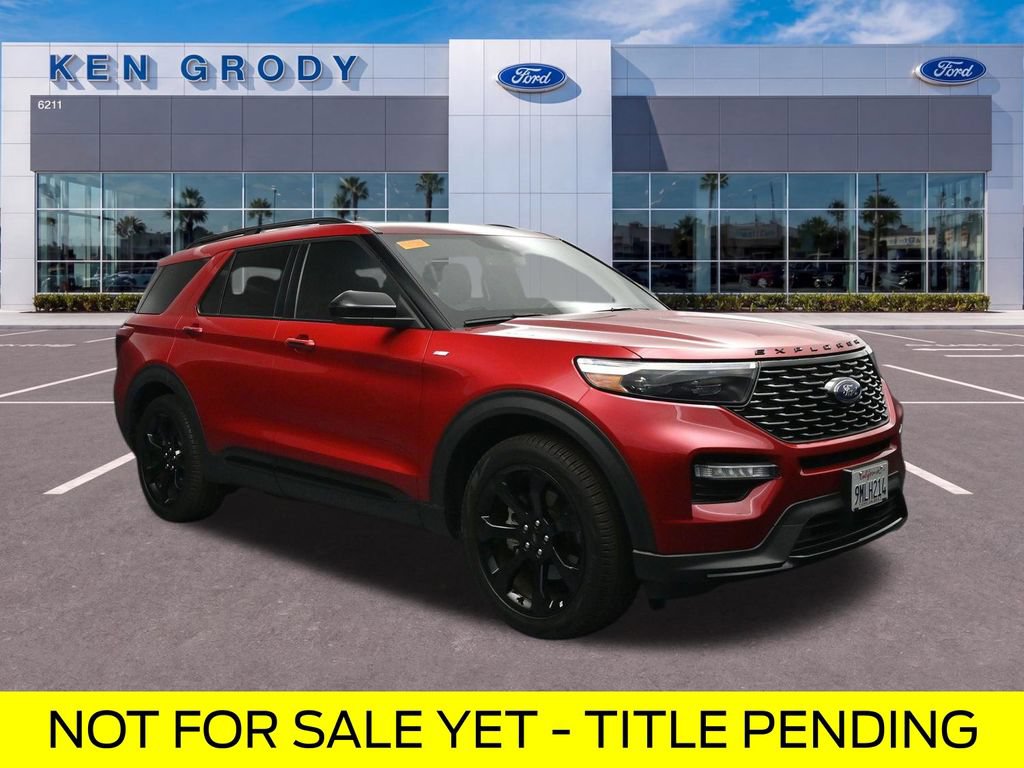 Certified 2024 Ford Explorer ST-Line w/ Class IV Trailer Tow Package RWD 360° Tour